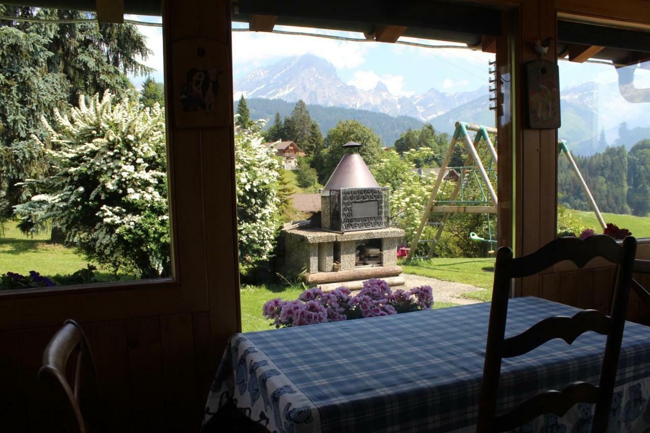 Chalet Le Slalom Arveyes Ngoại thất bức ảnh